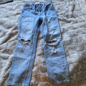 Denim Forum THE JONI HIGH RISE LOOSE 29L